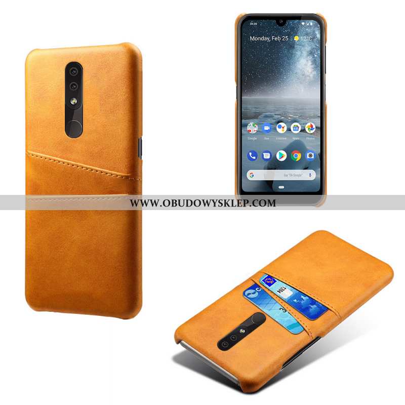 Etui Nokia 4.2 Trendy Karta, Futerał Nokia 4.2 Ochraniacz Ciemno Niebieski Granatowy