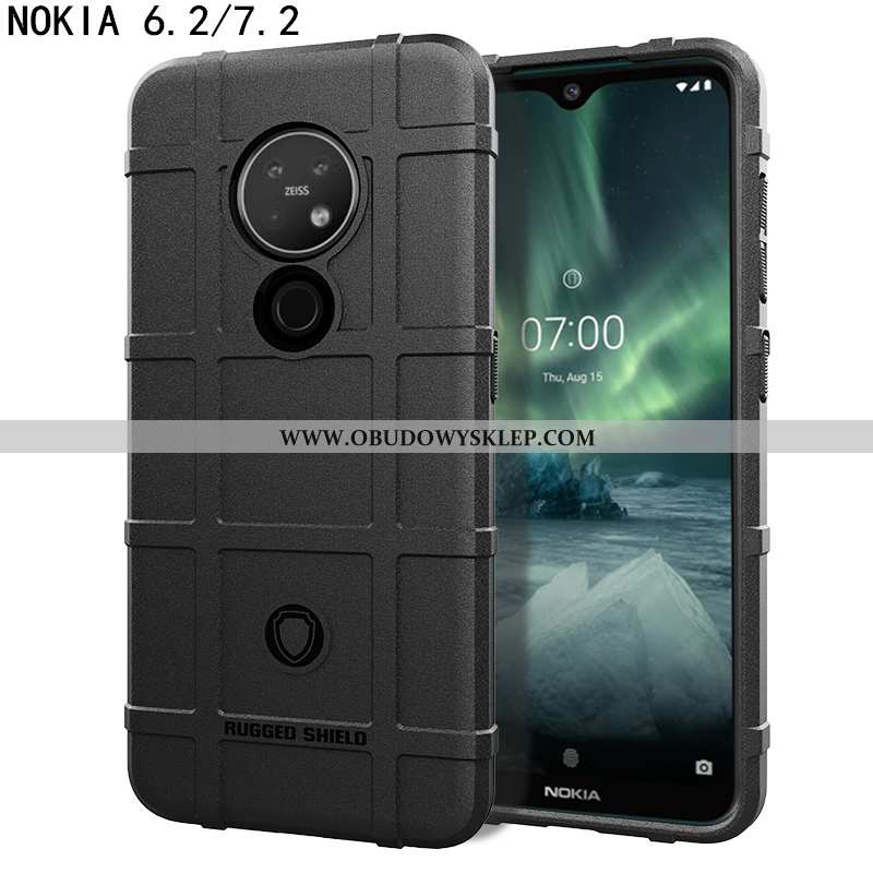 Etui Nokia 7.2 Trendy Antypoślizgowe Trzy Mechanizmy Obronne, Futerał Nokia 7.2 Miękki Telefon Komór