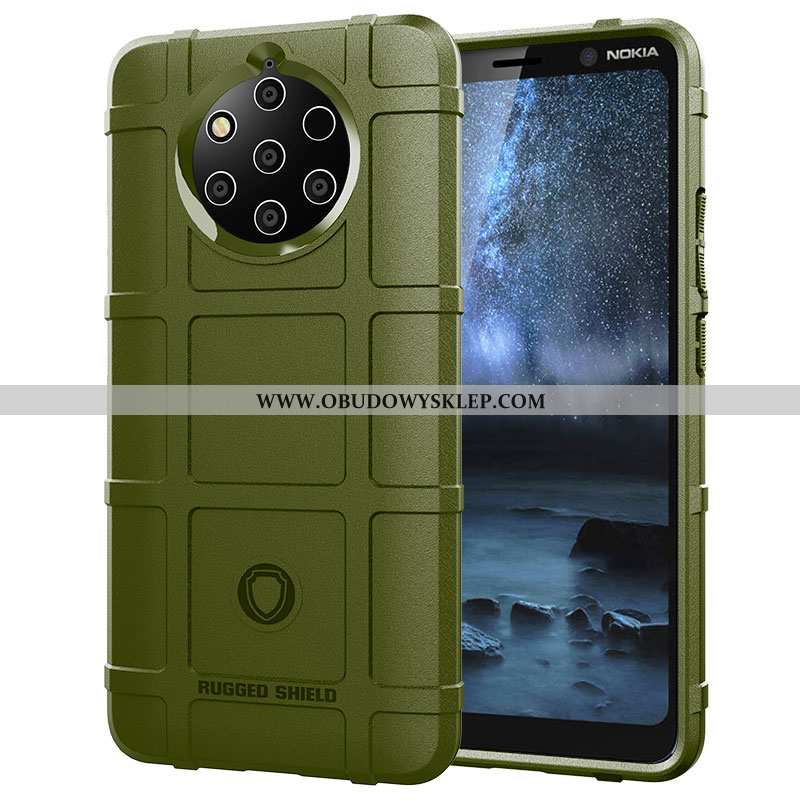 Etui Nokia 9 Pureview Ochraniacz Anti-fall Zielony, Futerał Nokia 9 Pureview All Inclusive Army Ziel