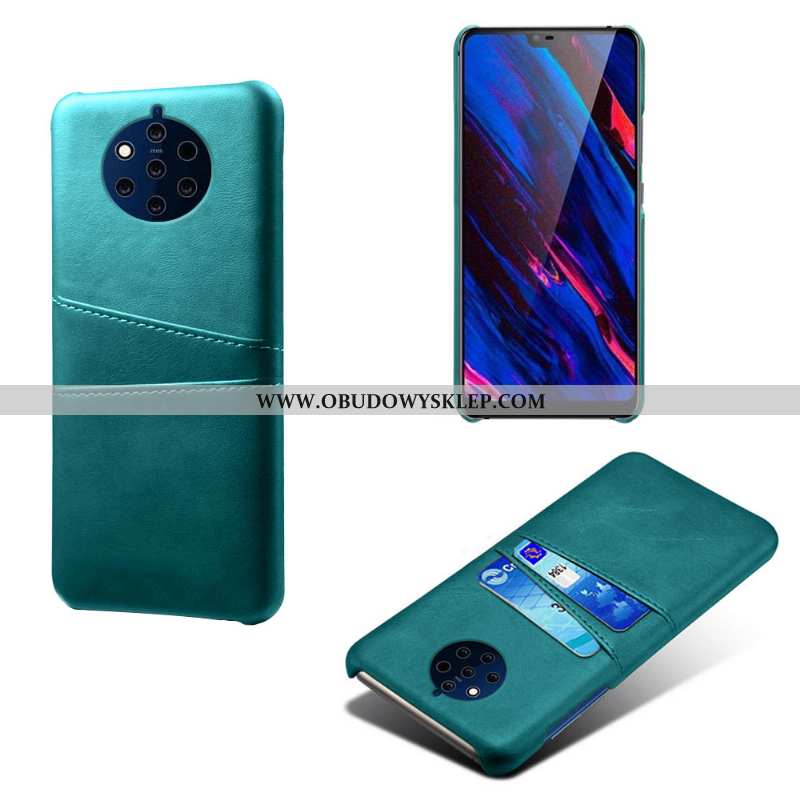 Etui Nokia 9 Pureview Skóra Anti-fall Futerał, Futerał Nokia 9 Pureview Karta Jakość Szara