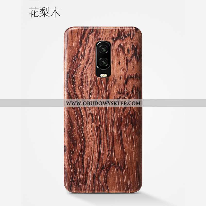 Etui Oneplus 6t Cienkie Futerał Kwiaty, Oneplus 6t Ochraniacz Czarny Czarna