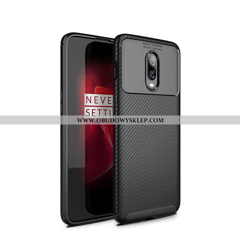 Etui Oneplus 6t Kreatywne Ochraniacz Czarny, Futerał Oneplus 6t Trendy Telefon Komórkowy Czarna