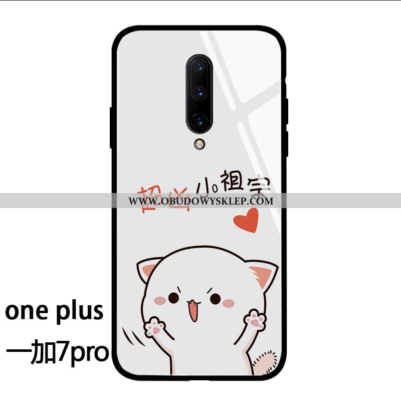 Etui Oneplus 7 Pro Kreskówka Nowy Kreatywne, Futerał Oneplus 7 Pro Piękny Zakochani Biała