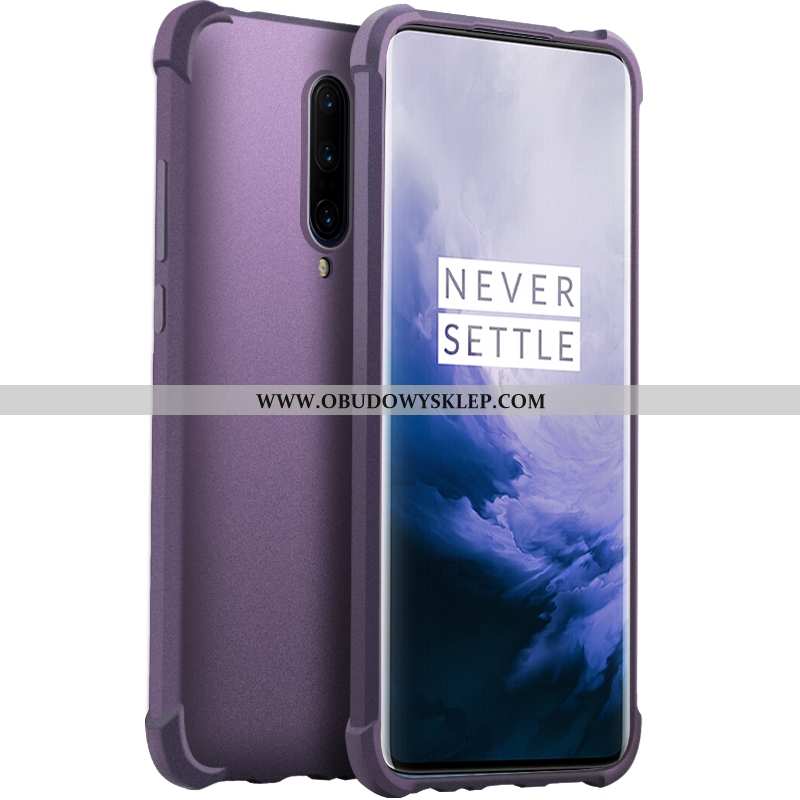 Etui Oneplus 7 Pro Przezroczysty Anti-fall Telefon Komórkowy, Futerał Oneplus 7 Pro Silikonowe Purpu