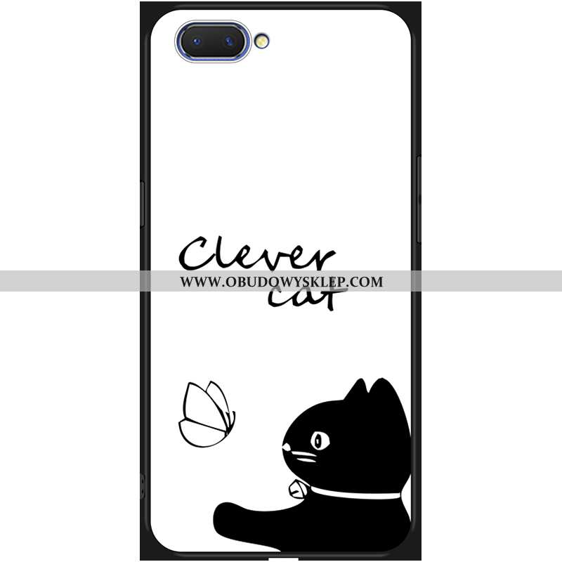 Etui Oppo A5 Trendy Anti-fall Wiszące Ozdoby, Futerał Oppo A5 Miękki Biała