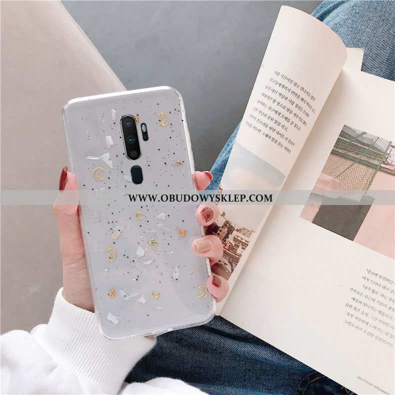 Etui Oppo A9 2020 Ochraniacz Trendy Proste, Futerał Oppo A9 2020 Osobowość Anti-fall Biała