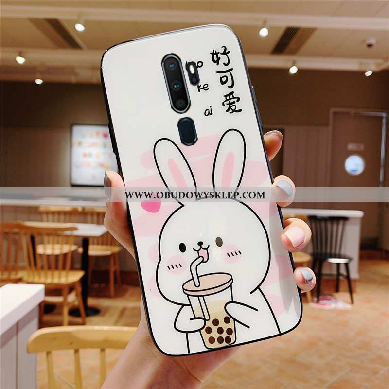 Etui Oppo A9 2020 Szkło Futerał Ochraniacz, Oppo A9 2020 Trendy Niebieska