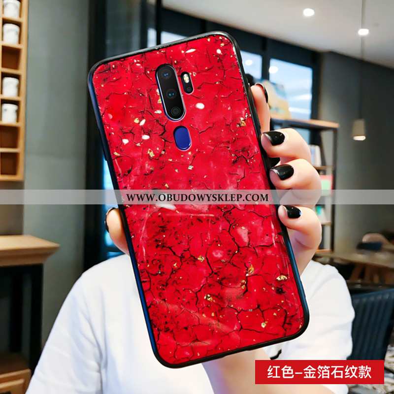 Etui Oppo A9 2020 Trendy Osobowość, Futerał Oppo A9 2020 Miękki Fioletowy