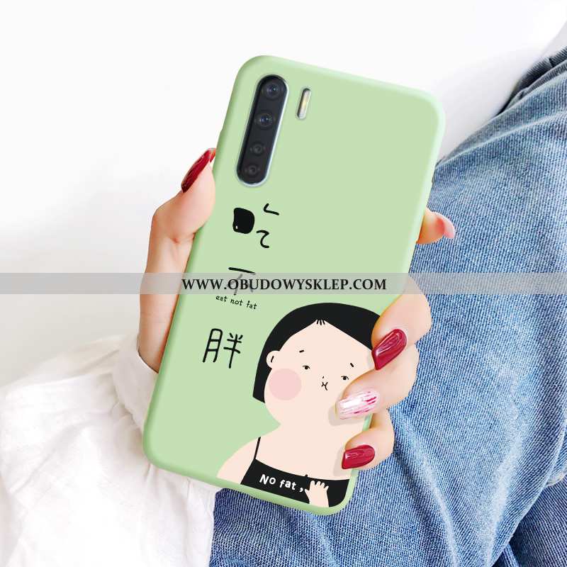 Etui Oppo A91 Cienkie Futerał Etui, Oppo A91 Miękki Wzór Żółta