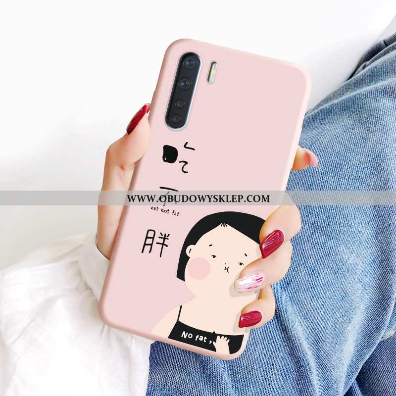 Etui Oppo A91 Cienkie Futerał Etui, Oppo A91 Miękki Wzór Żółta