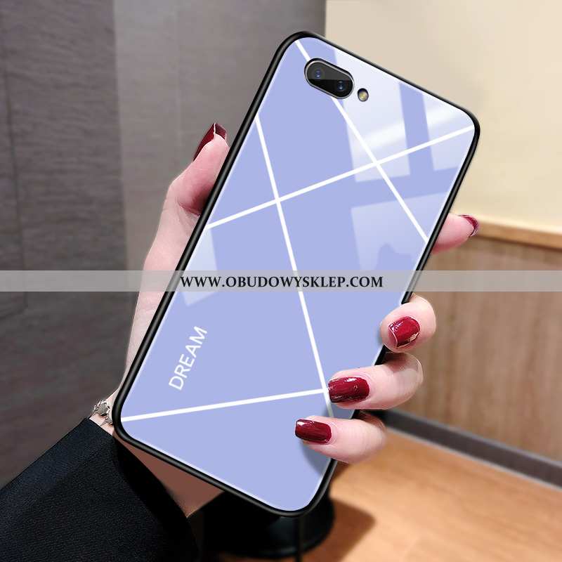 Etui Oppo Ax5 Kreatywne Biały, Futerał Oppo Ax5 Trendy Wiatr Biała