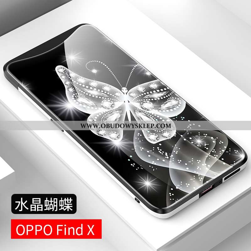 Etui Oppo Find X Moda All Inclusive Lekkie, Futerał Oppo Find X Osobowość Kreatywne Niebieska