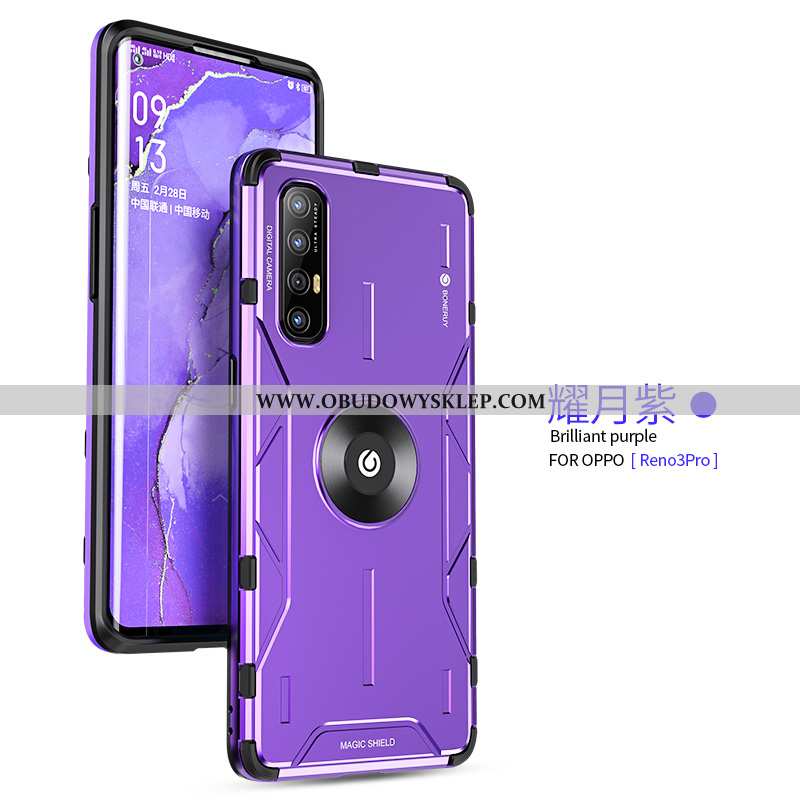 Etui Oppo Reno 3 Pro Cienkie Kreatywne Popularny, Futerał Oppo Reno 3 Pro Silikonowe Anti-fall Fiole