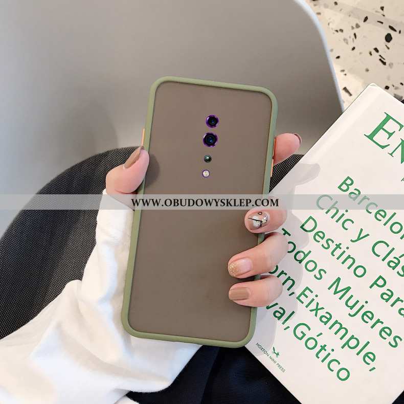 Etui Oppo Reno Z Nubuku Telefon Komórkowy Anti-fall, Futerał Oppo Reno Z Trendy Czerwona