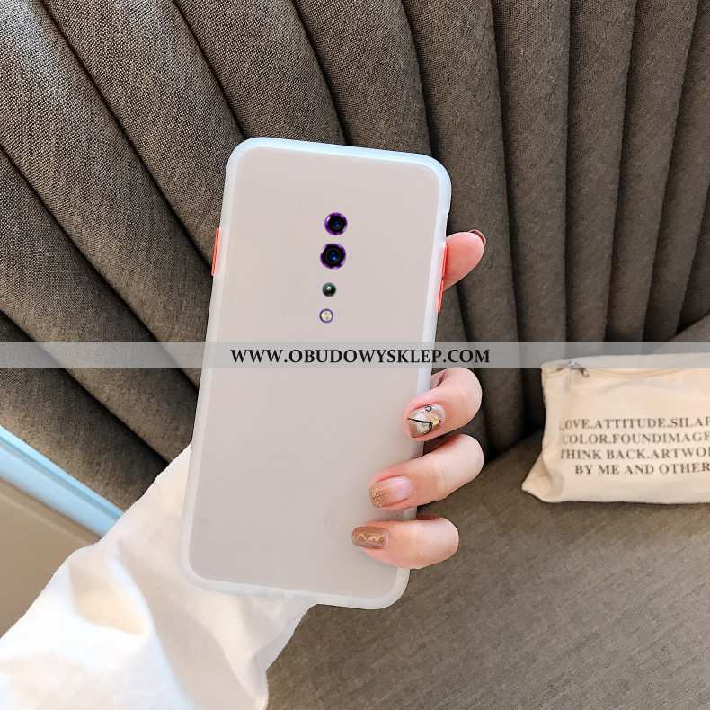 Etui Oppo Reno Z Nubuku Telefon Komórkowy Anti-fall, Futerał Oppo Reno Z Trendy Czerwona