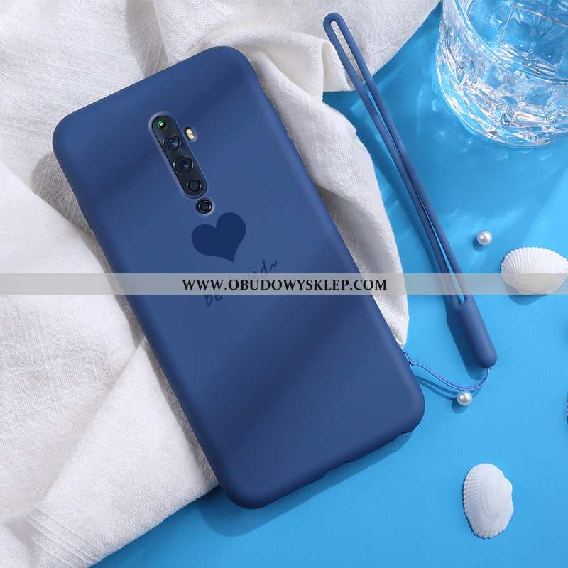 Etui Oppo Reno2 Super Telefon Komórkowy Anti-fall, Futerał Oppo Reno2 Cienkie Silikonowe Czarna