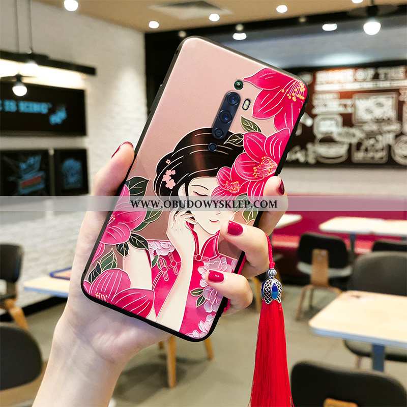 Etui Oppo Reno2 Z Silikonowe Anti-fall Trendy, Futerał Oppo Reno2 Z Ochraniacz Telefon Komórkowy Cze