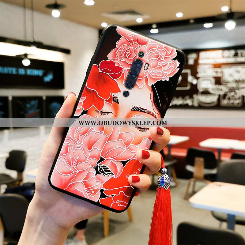 Etui Oppo Reno2 Z Silikonowe Anti-fall Trendy, Futerał Oppo Reno2 Z Ochraniacz Telefon Komórkowy Cze