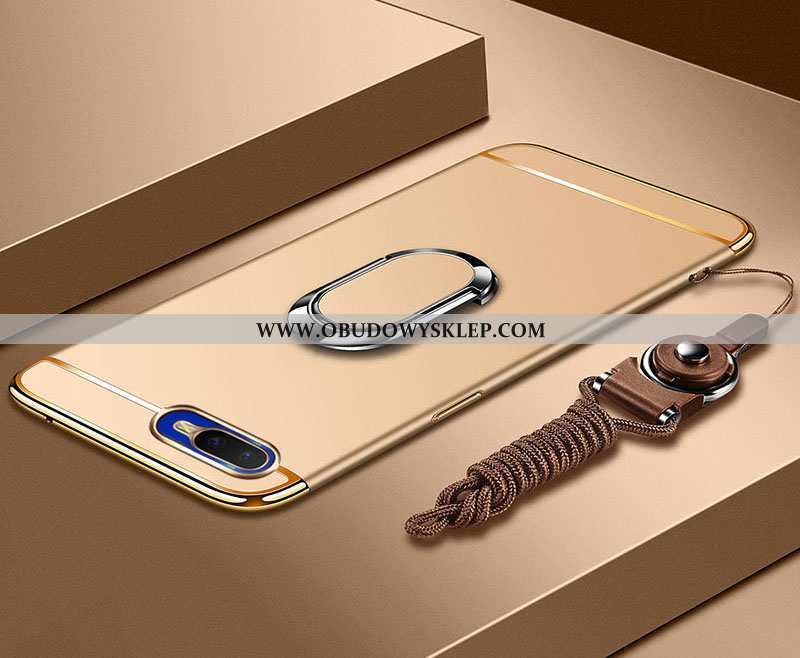 Etui Oppo Rx17 Neo Ochraniacz Trudno Ring, Futerał Oppo Rx17 Neo Kreatywne Biała