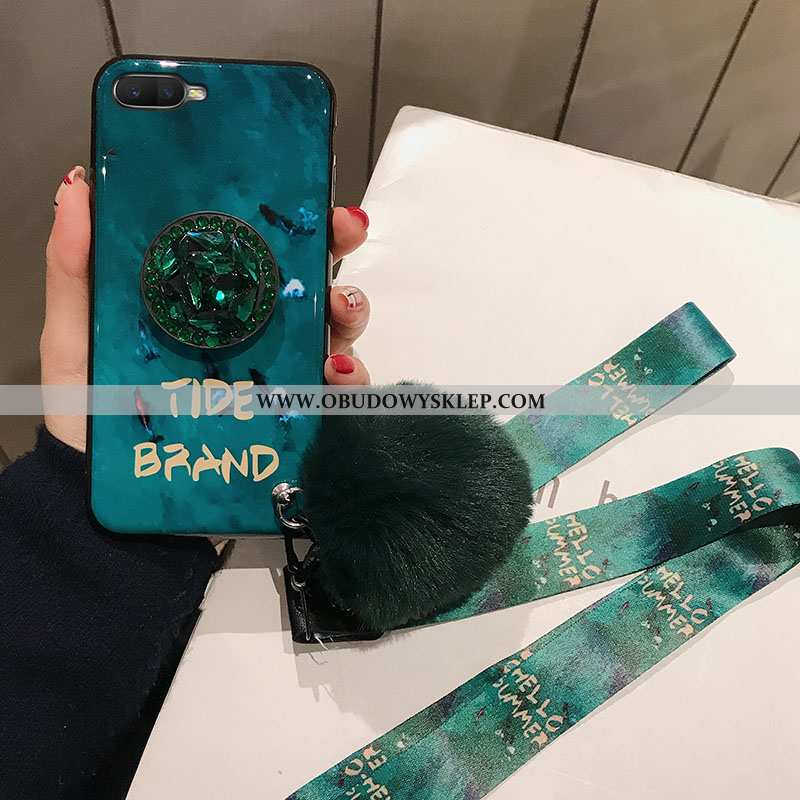 Etui Oppo Rx17 Neo Trendy Futerał Telefon Komórkowy, Oppo Rx17 Neo Ochraniacz Anti-fall Zielone