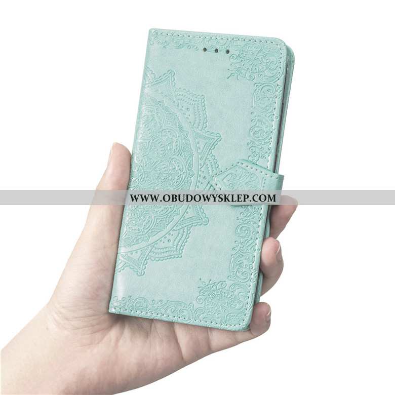 Etui Samsung Galaxy A10 Ochraniacz Miękki Pokrowce, Futerał Samsung Galaxy A10 Skóra Niebieska