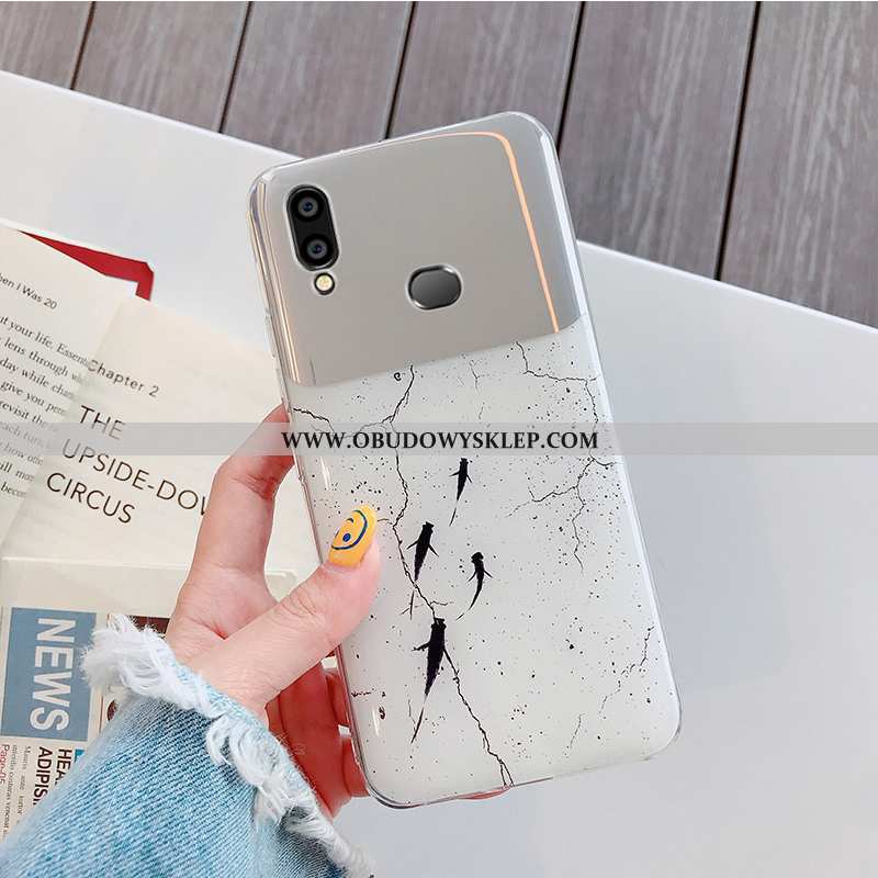 Etui Samsung Galaxy A10s Trendy Telefon Komórkowy Srebro, Futerał Samsung Galaxy A10s Cienkie Miękki