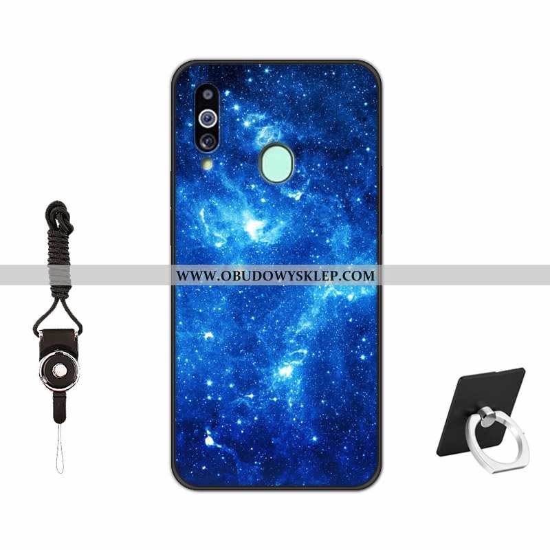 Etui Samsung Galaxy A20s Trendy Silikonowe Wzór, Futerał Samsung Galaxy A20s Miękki Czerwona