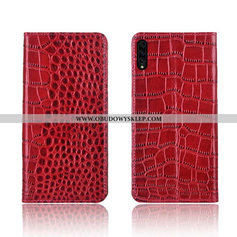 Etui Samsung Galaxy A30s Ochraniacz Pokrowce Krokodyl, Futerał Samsung Galaxy A30s Skórzane Telefon 