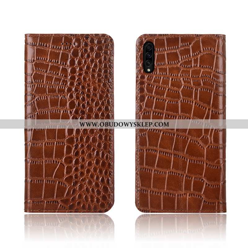 Etui Samsung Galaxy A30s Ochraniacz Pokrowce Krokodyl, Futerał Samsung Galaxy A30s Skórzane Telefon 