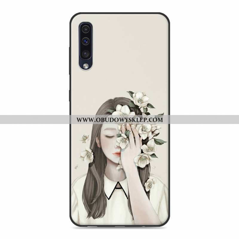 Etui Samsung Galaxy A30s Trendy Biały Ochraniacz, Futerał Samsung Galaxy A30s Miękki Kreatywne Biała