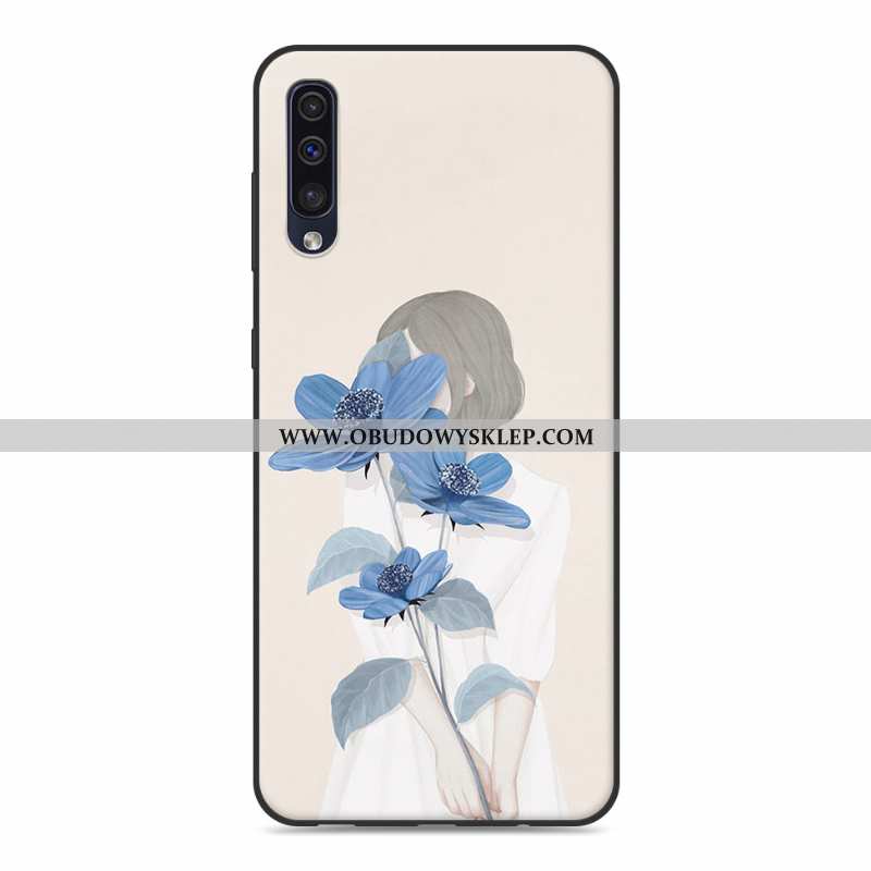 Etui Samsung Galaxy A30s Trendy Biały Ochraniacz, Futerał Samsung Galaxy A30s Miękki Kreatywne Biała