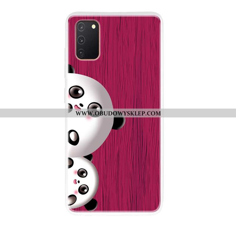 Etui Samsung Galaxy A41 Drewniany Zielony Telefon Komórkowy, Futerał Samsung Galaxy A41 Wzór Kotek Z