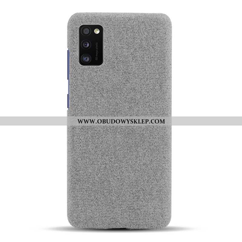 Etui Samsung Galaxy A41 Ochraniacz Gwiazda Etui, Futerał Samsung Galaxy A41 Cienkie Szary Szara