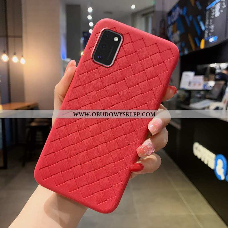 Etui Samsung Galaxy A41 Osobowość Futerał Moda, Samsung Galaxy A41 Filmy Jednolity Kolor Czarna