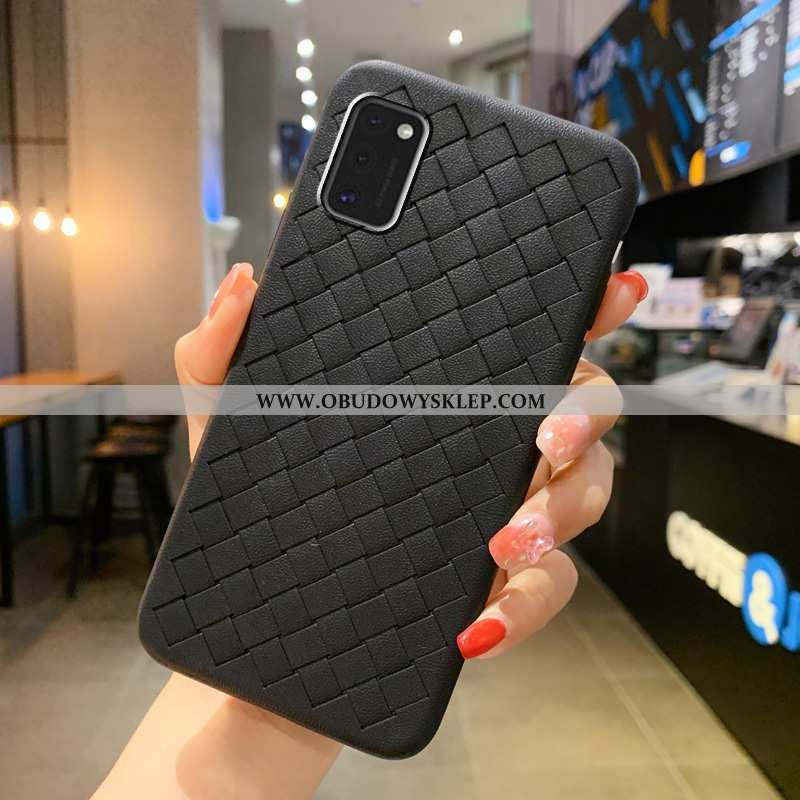 Etui Samsung Galaxy A41 Osobowość Futerał Moda, Samsung Galaxy A41 Filmy Jednolity Kolor Czarna