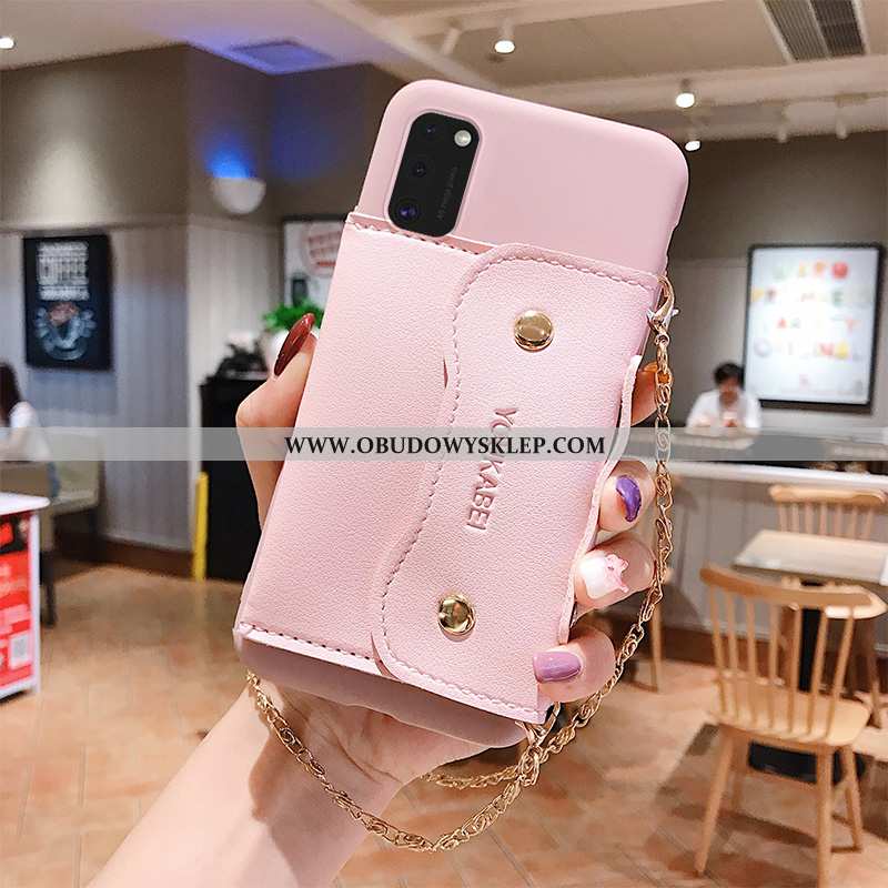 Etui Samsung Galaxy A41 Silikonowe Cienkie Zielony, Futerał Samsung Galaxy A41 Ochraniacz Lekkie Zie