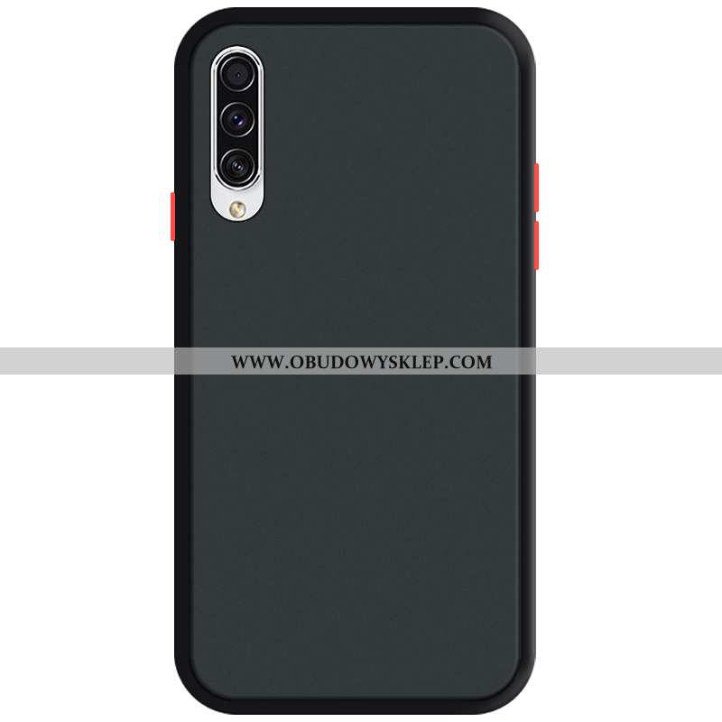 Etui Samsung Galaxy A50s Nubuku Futerał Trudno, Samsung Galaxy A50s Kreatywne Czarny Czarna