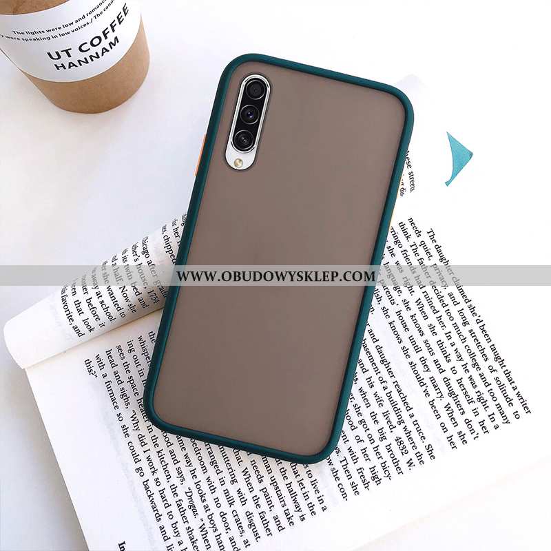 Etui Samsung Galaxy A50s Nubuku Futerał Trudno, Samsung Galaxy A50s Kreatywne Czarny Czarna