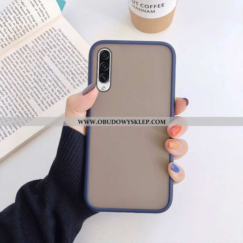 Etui Samsung Galaxy A50s Nubuku Futerał Trudno, Samsung Galaxy A50s Kreatywne Czarny Czarna