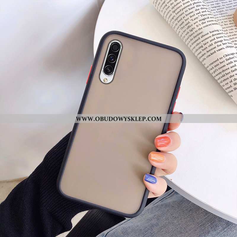 Etui Samsung Galaxy A50s Nubuku Futerał Trudno, Samsung Galaxy A50s Kreatywne Czarny Czarna