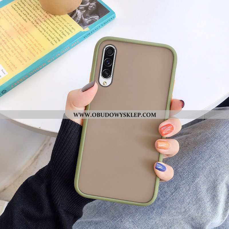 Etui Samsung Galaxy A50s Nubuku Futerał Trudno, Samsung Galaxy A50s Kreatywne Czarny Czarna