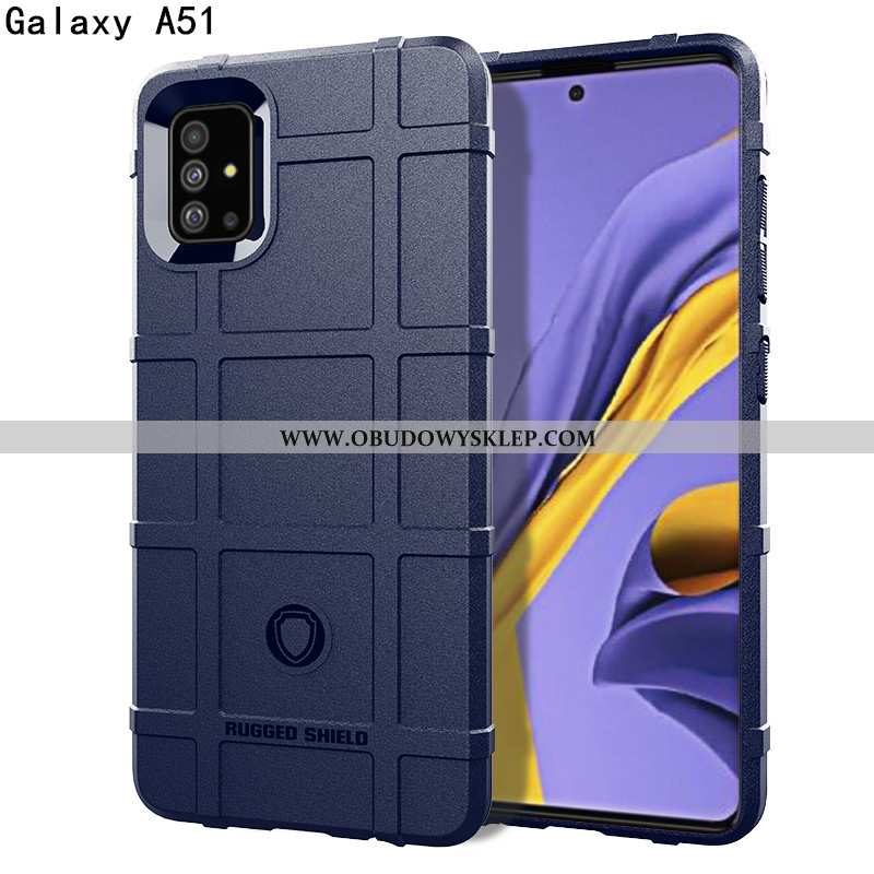 Etui Samsung Galaxy A51 Silikonowe Czarny Gwiazda, Futerał Samsung Galaxy A51 Ochraniacz Osobowość C