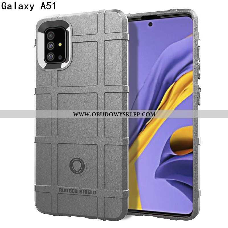 Etui Samsung Galaxy A51 Silikonowe Czarny Gwiazda, Futerał Samsung Galaxy A51 Ochraniacz Osobowość C