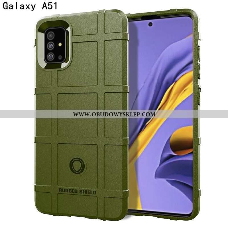 Etui Samsung Galaxy A51 Silikonowe Czarny Gwiazda, Futerał Samsung Galaxy A51 Ochraniacz Osobowość C