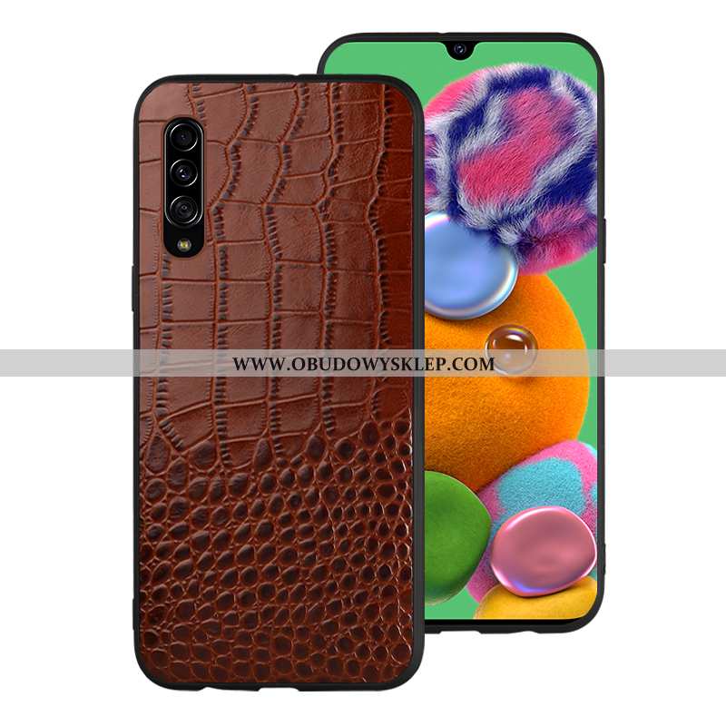 Etui Samsung Galaxy A70 Osobowość Wysoki Koniec Gwiazda, Futerał Samsung Galaxy A70 Prawdziwa Skóra 