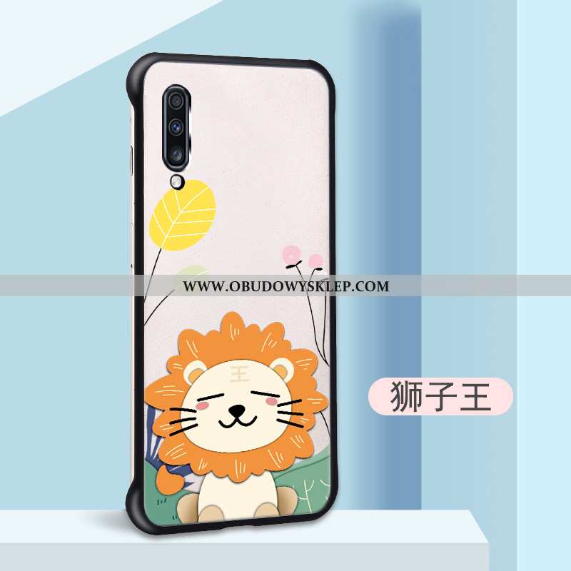 Etui Samsung Galaxy A70 Przezroczysty Kreatywne Trudno, Futerał Samsung Galaxy A70 Nubuku Granica Bi