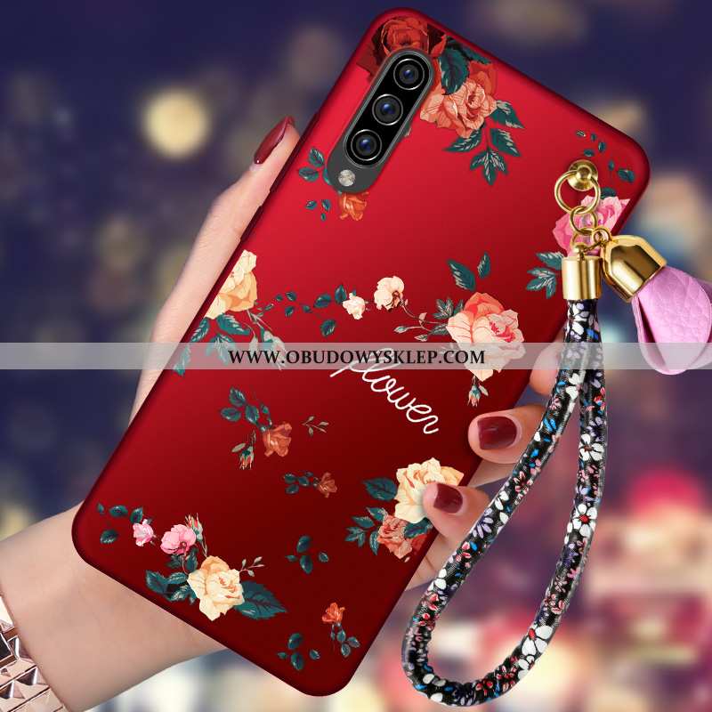 Etui Samsung Galaxy A70 Trendy All Inclusive Futerał, Futerał Samsung Galaxy A70 Cienkie Miękki Czer