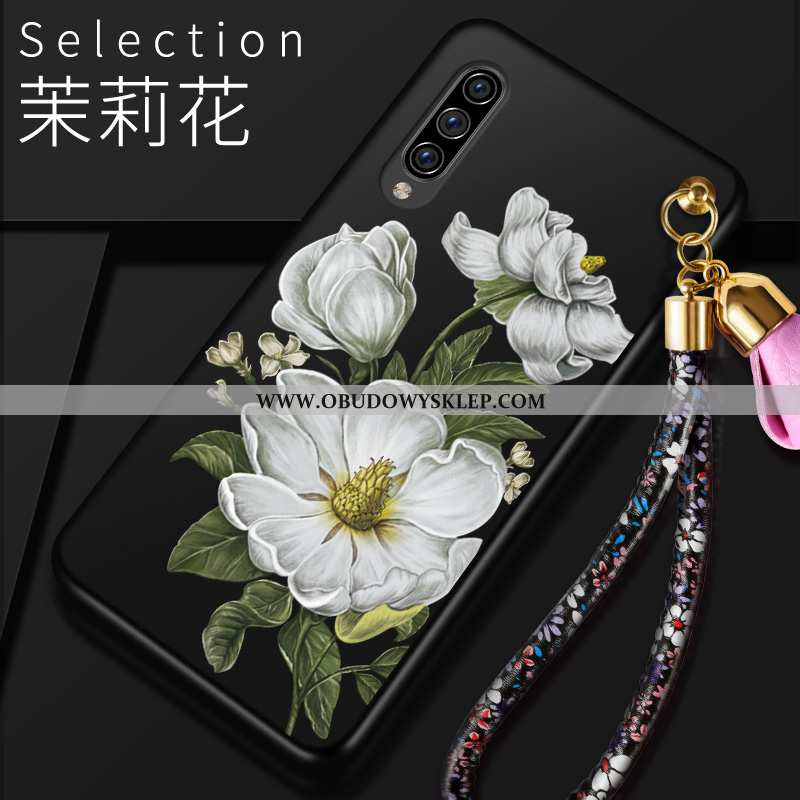 Etui Samsung Galaxy A70 Trendy All Inclusive Futerał, Futerał Samsung Galaxy A70 Cienkie Miękki Czer