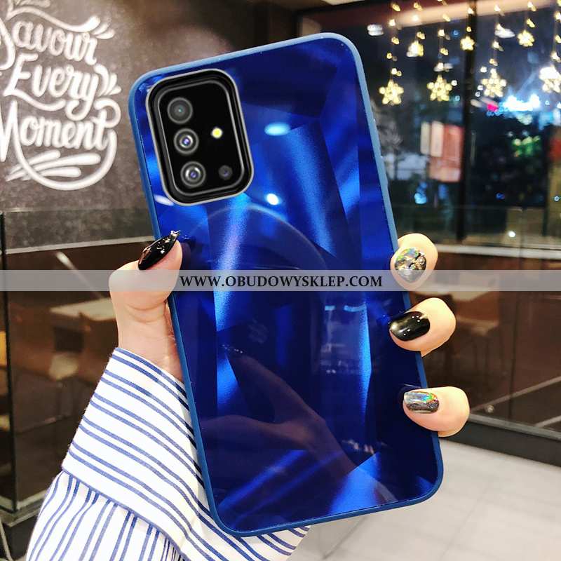 Etui Samsung Galaxy A71 Silikonowe Czerwony Netto Etui, Futerał Samsung Galaxy A71 Ochraniacz Dekomp