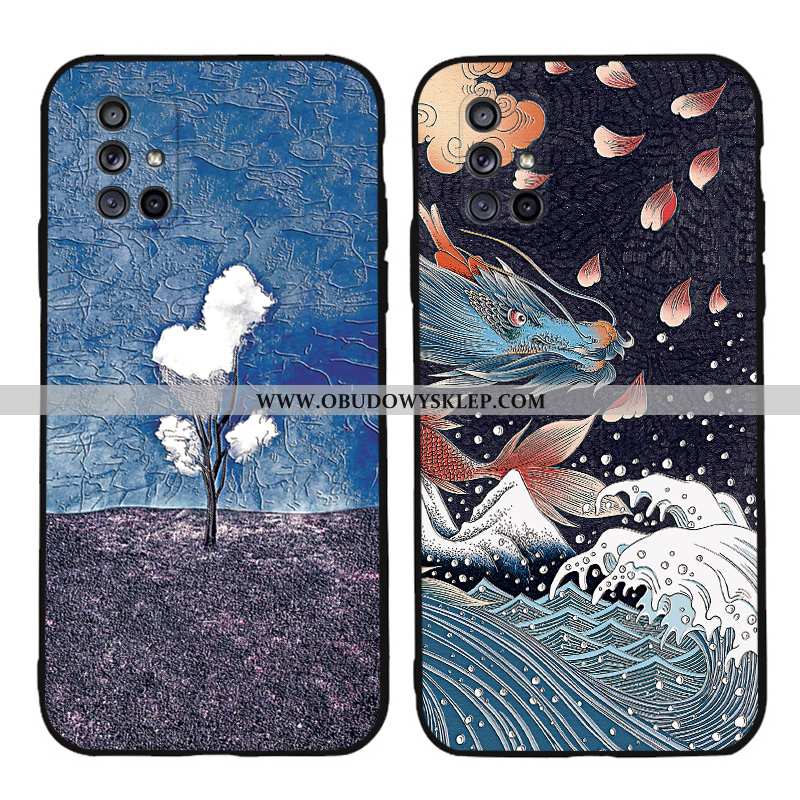 Etui Samsung Galaxy A71 Trendy Futerał Dostosowane, Samsung Galaxy A71 Super Kreatywne Niebieska